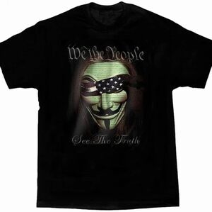 Hacker Mask Political Shirt